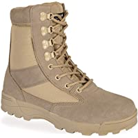 bw-online-shop SWAT Security Tactical - Botas de seguridad con cremallera- color Beige- talla